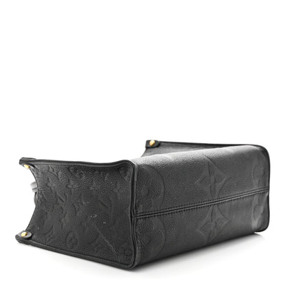 Louis Vuitton Empreinte Monogram Giant Onthego PM Black 4 of 13