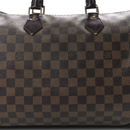 Louis Vuitton Damier Ebene Speedy 35 8 of 12