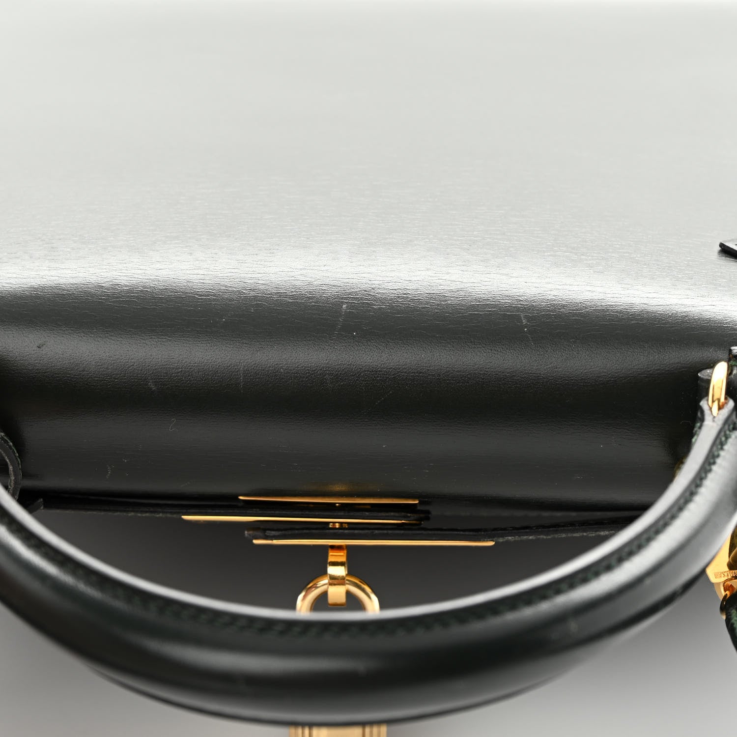 Hermes Box Kelly Sellier 28 Vert Fonce 23 of 25
