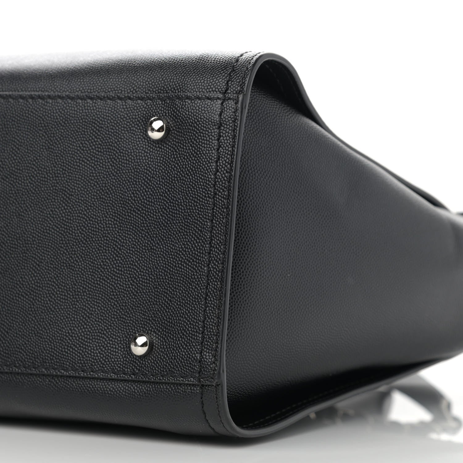 Chanel Caviar Small Studded Deauville Tote Black 10 of 11