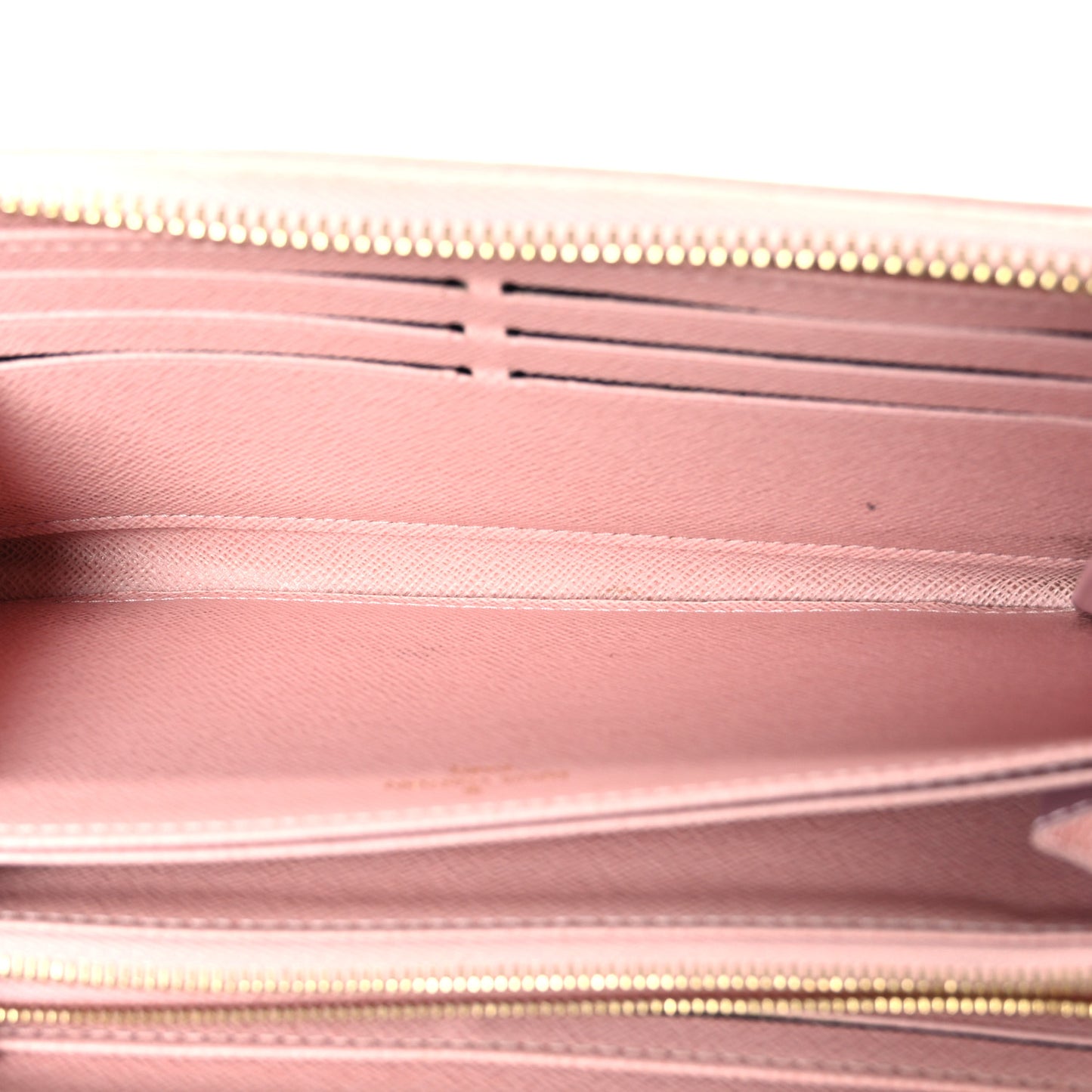 Damier Azur Zippy Wallet Rose Ballerine