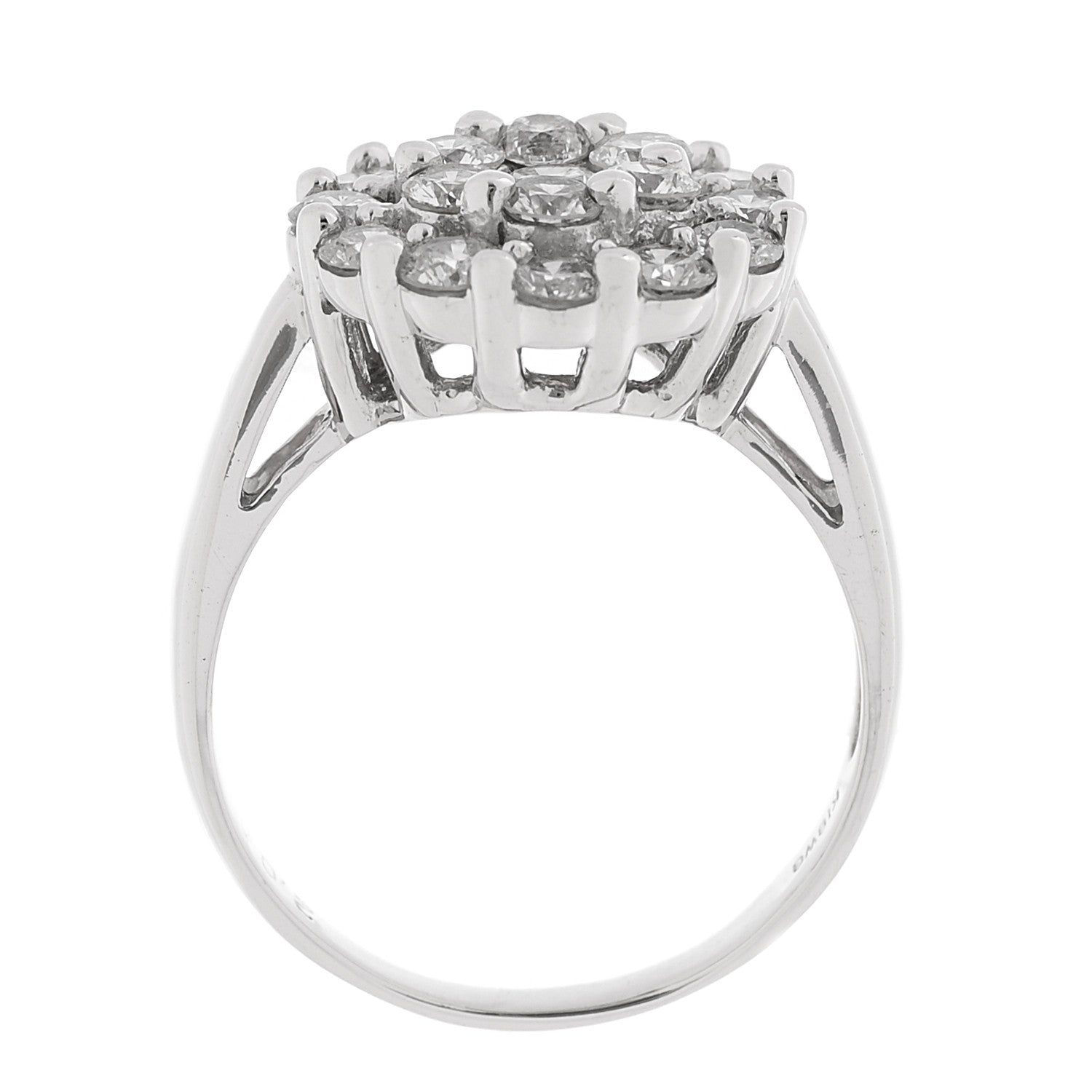 Parker & West by FASHIONPHILE 18K White Gold Diamond 2.00ctw Ring 58 8.25 5 of 9