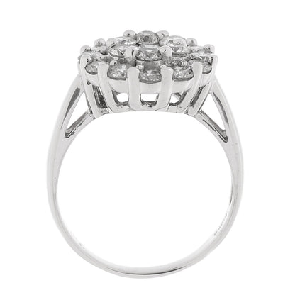 Parker & West by FASHIONPHILE 18K White Gold Diamond 2.00ctw Ring 58 8.25 5 of 9