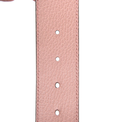 Gucci Calfskin 1973 Reversible Belt 100 40 Black Pink 7 of 8