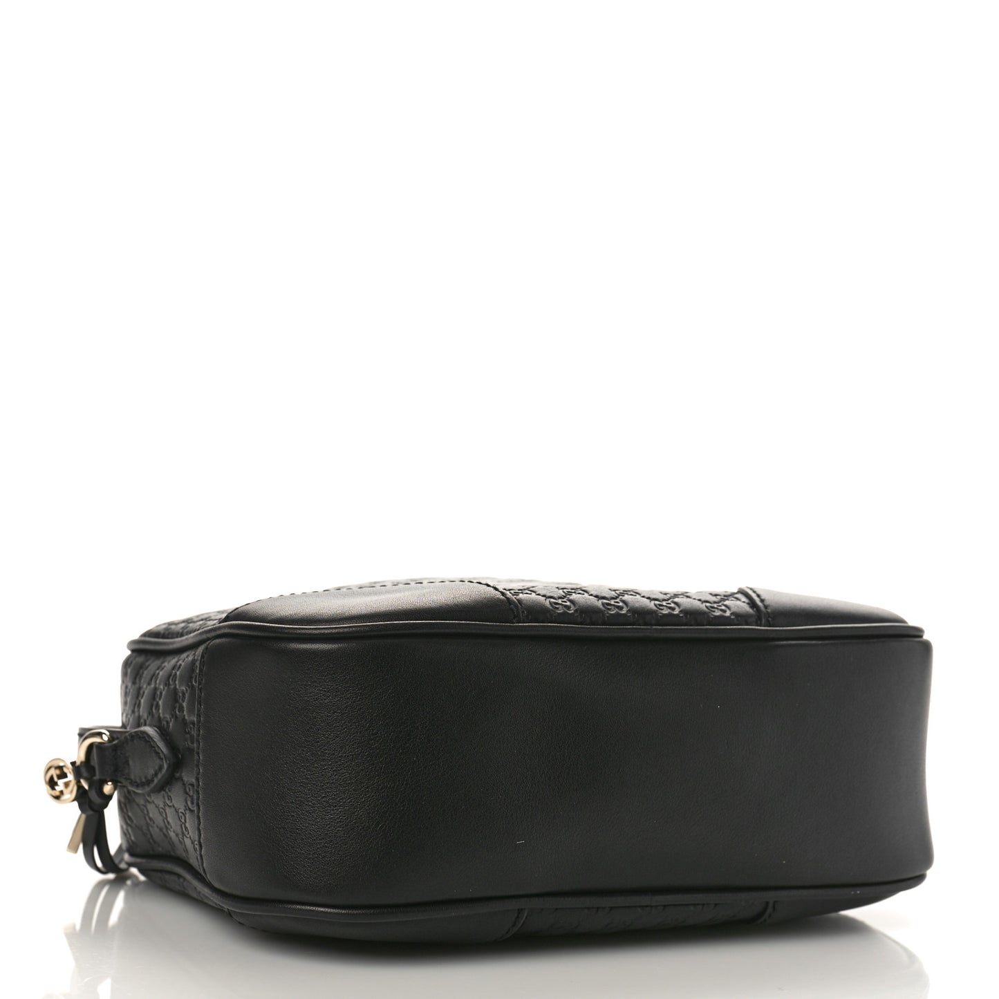 Microguccissima Mini Bree Messenger Bag Black