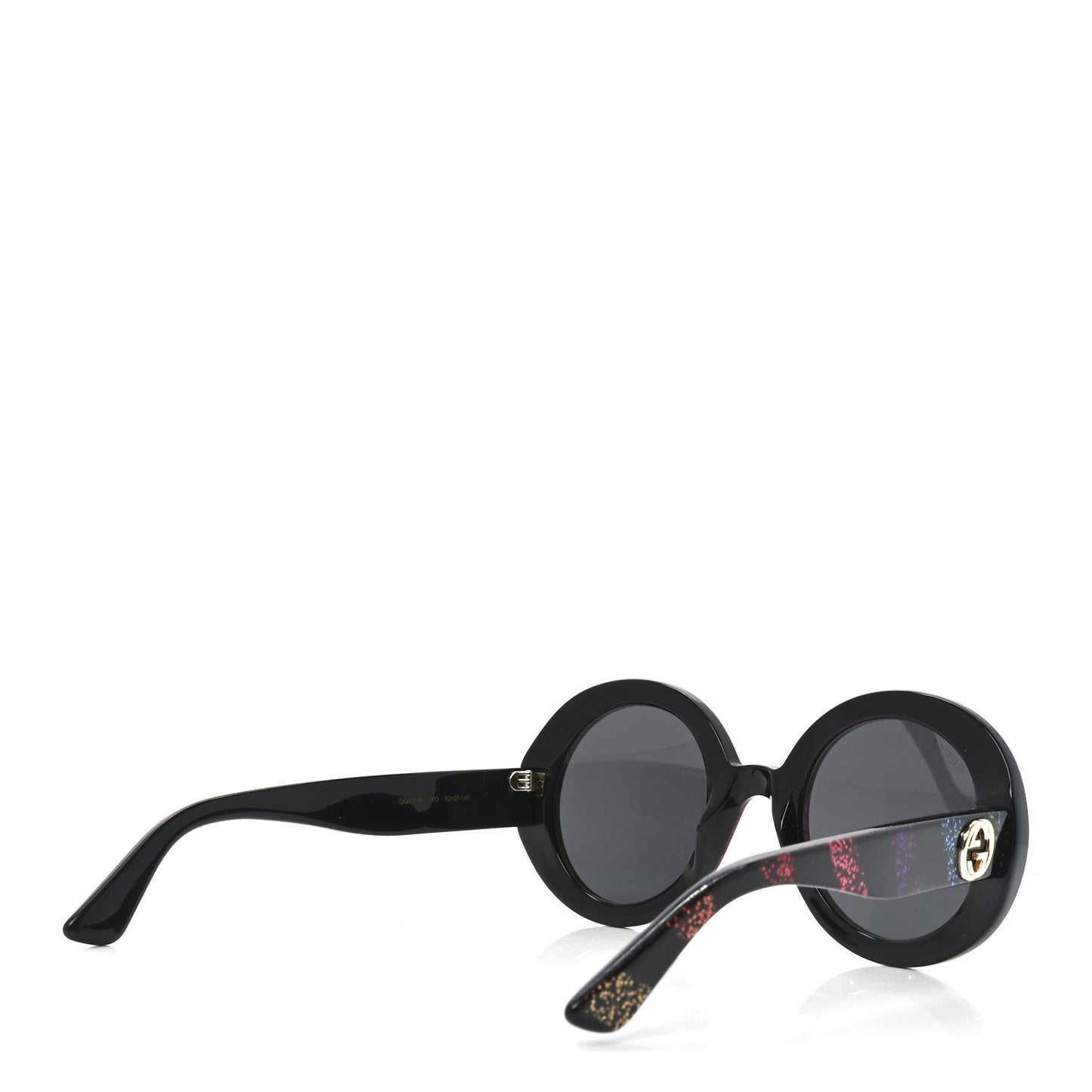 Acetate Round Glitter GG0319S Sunglasses Rainbow