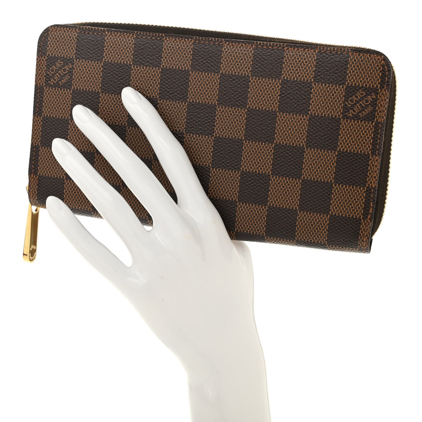 Damier Ebene Zippy Wallet