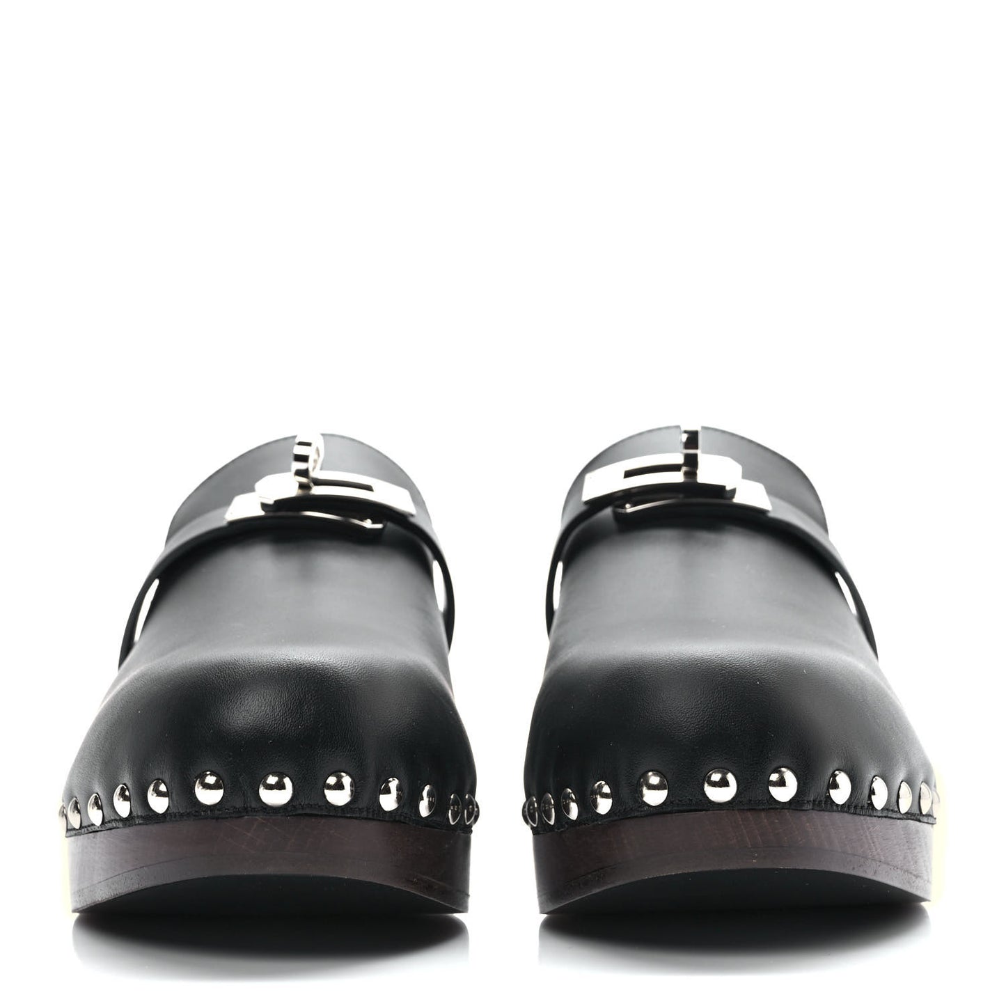 Calfskin Carlotta Mules 37 Black