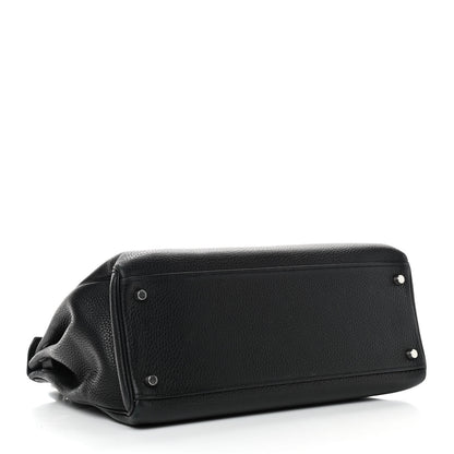 Hermes Taurillon Clemence Kelly Retourne 35 Black 4 of 15