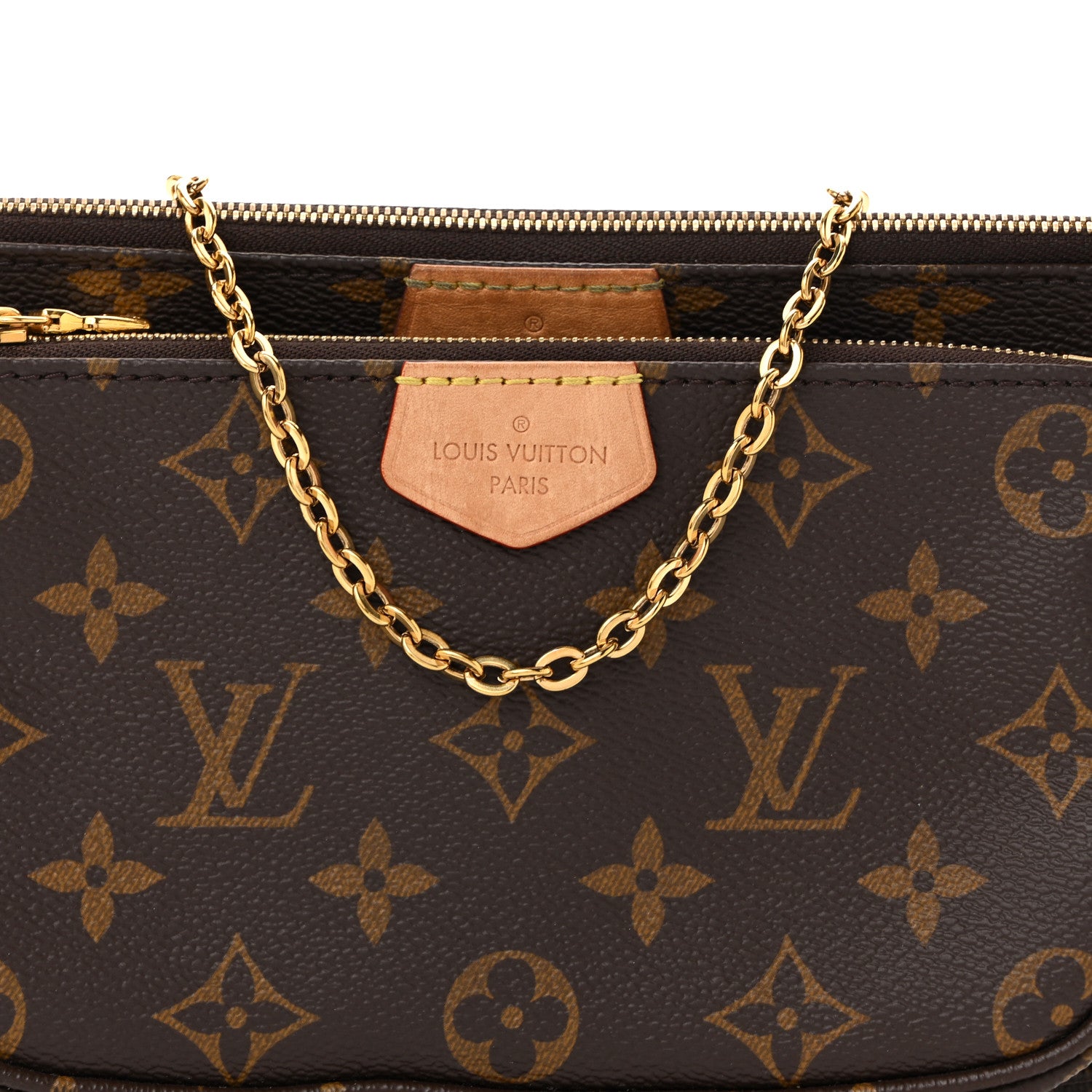 Louis Vuitton Monogram Multi Pochette Accessories Kaki 1889841