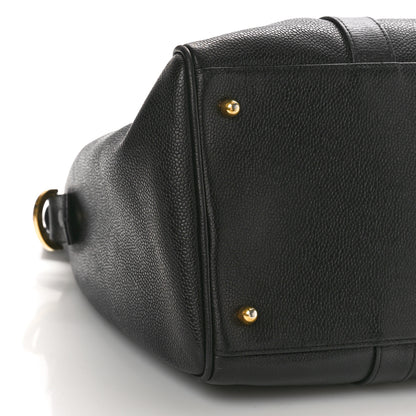 Chanel Caviar Timeless CC Duffel Bag Black 10 of 12