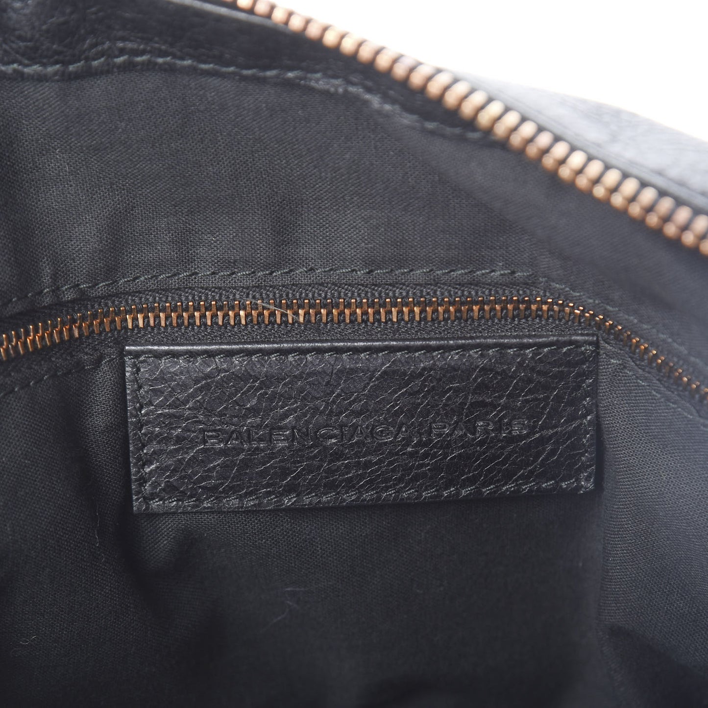 Agneau Giant 21 Rose Gold Hardware Work Black