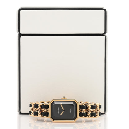 Chanel Stainless Steel Lambskin 20mm Chain Premiere Quartz Watch Gold M 5 of 5