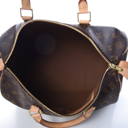 Louis Vuitton Monogram Speedy 35 7 of 9
