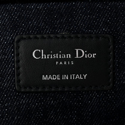 Christian Dior Denim Eyelet Lady D-Joy Blue 6 of 10