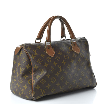 Louis Vuitton Monogram French Company Speedy 30 3 of 12