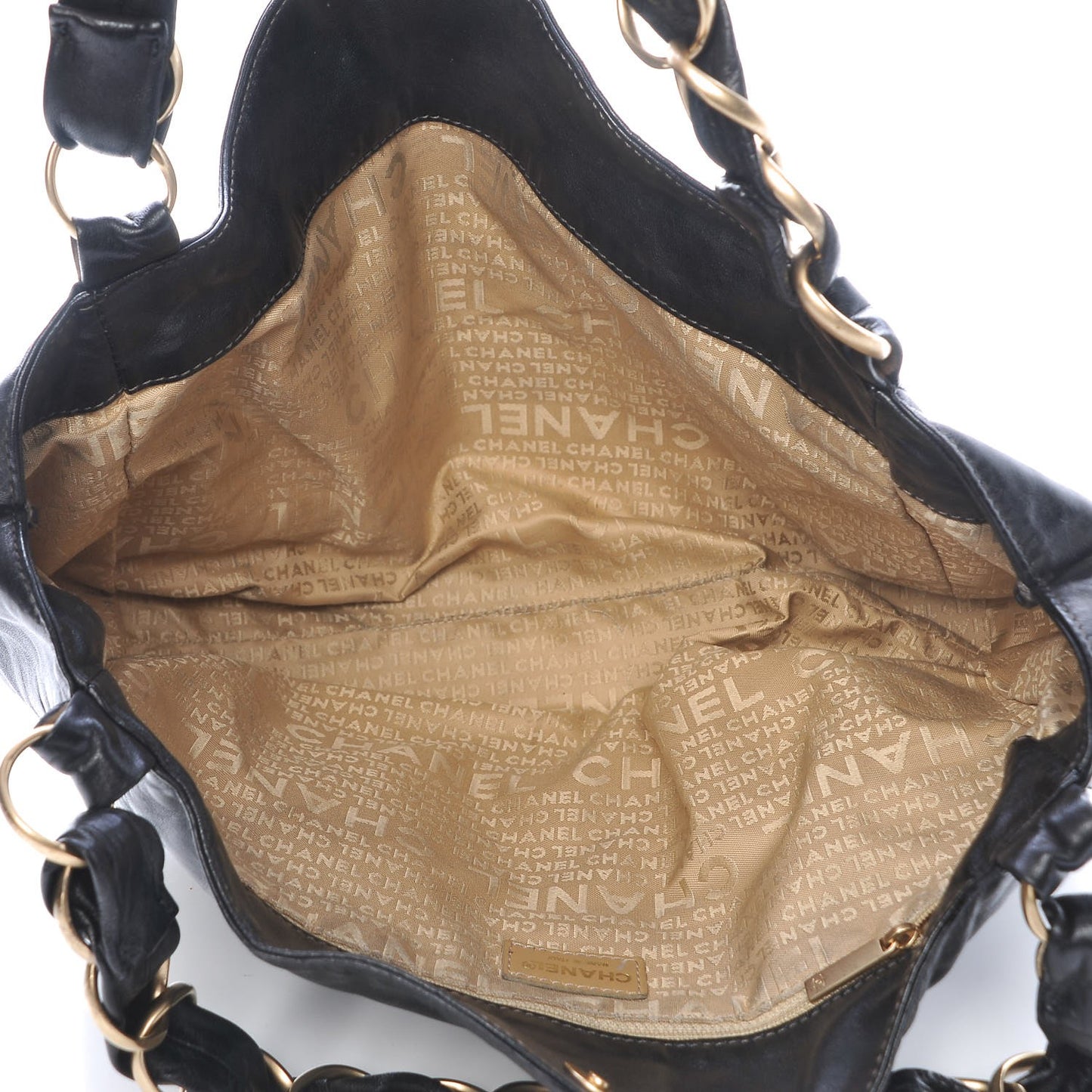 Lambskin Small Olsen Shoulder Bag Black