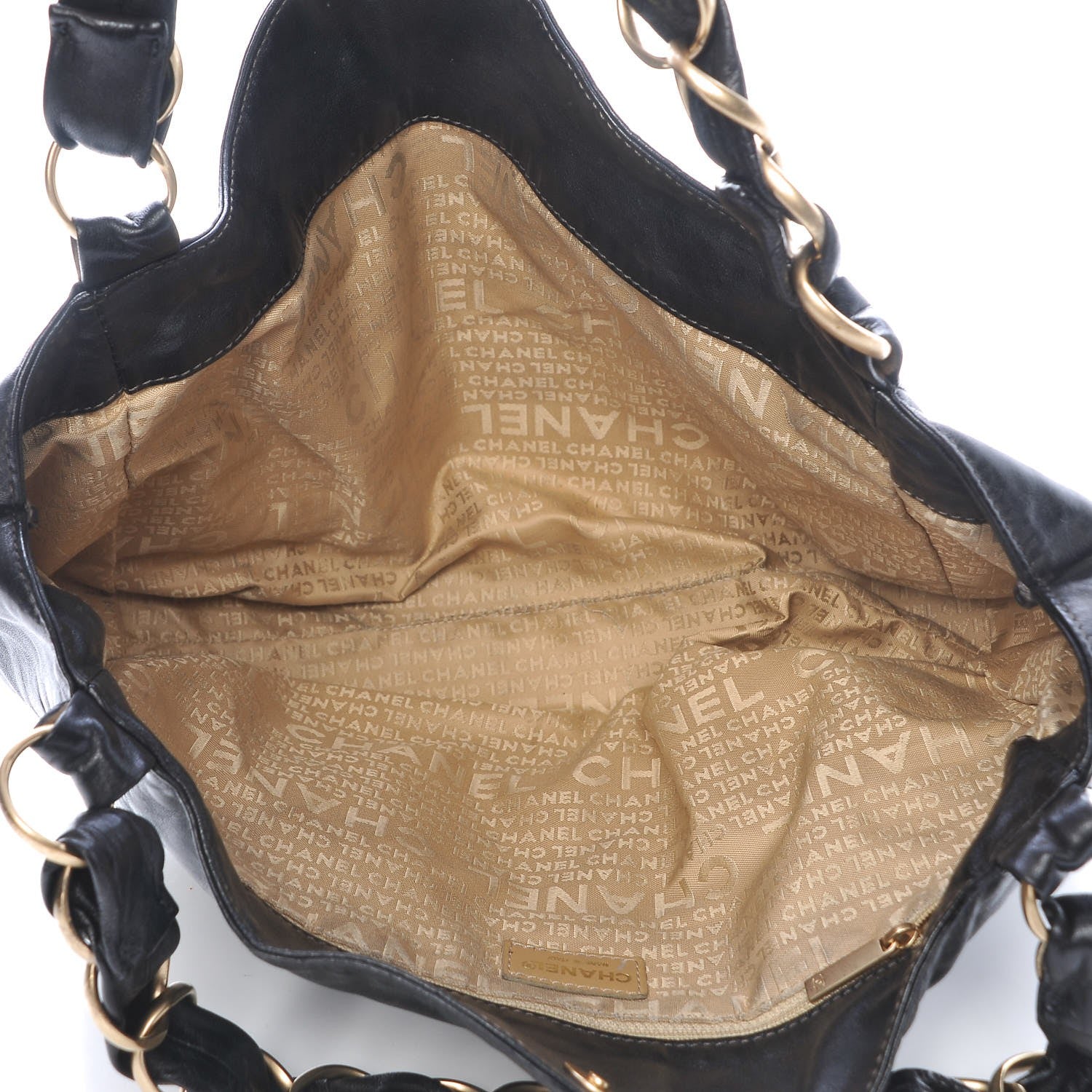 Chanel Lambskin Small Olsen Shoulder Bag Black 5 of 7