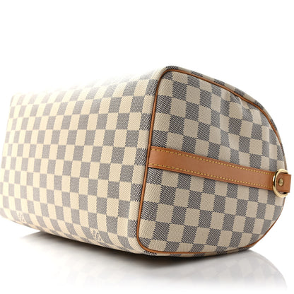 Louis Vuitton Damier Azur Speedy Bandouliere 30 9 of 10