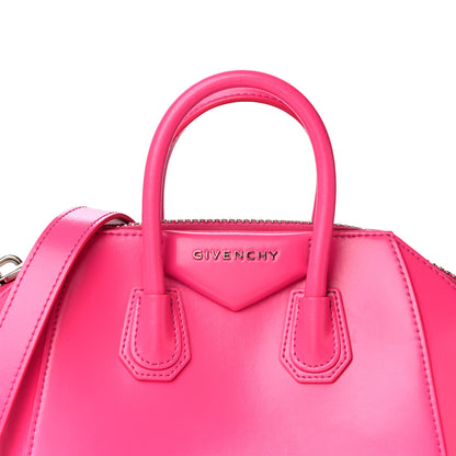 Givenchy Shiny Lord Calfskin Mini Antigona Shocking Pink 8 of 17