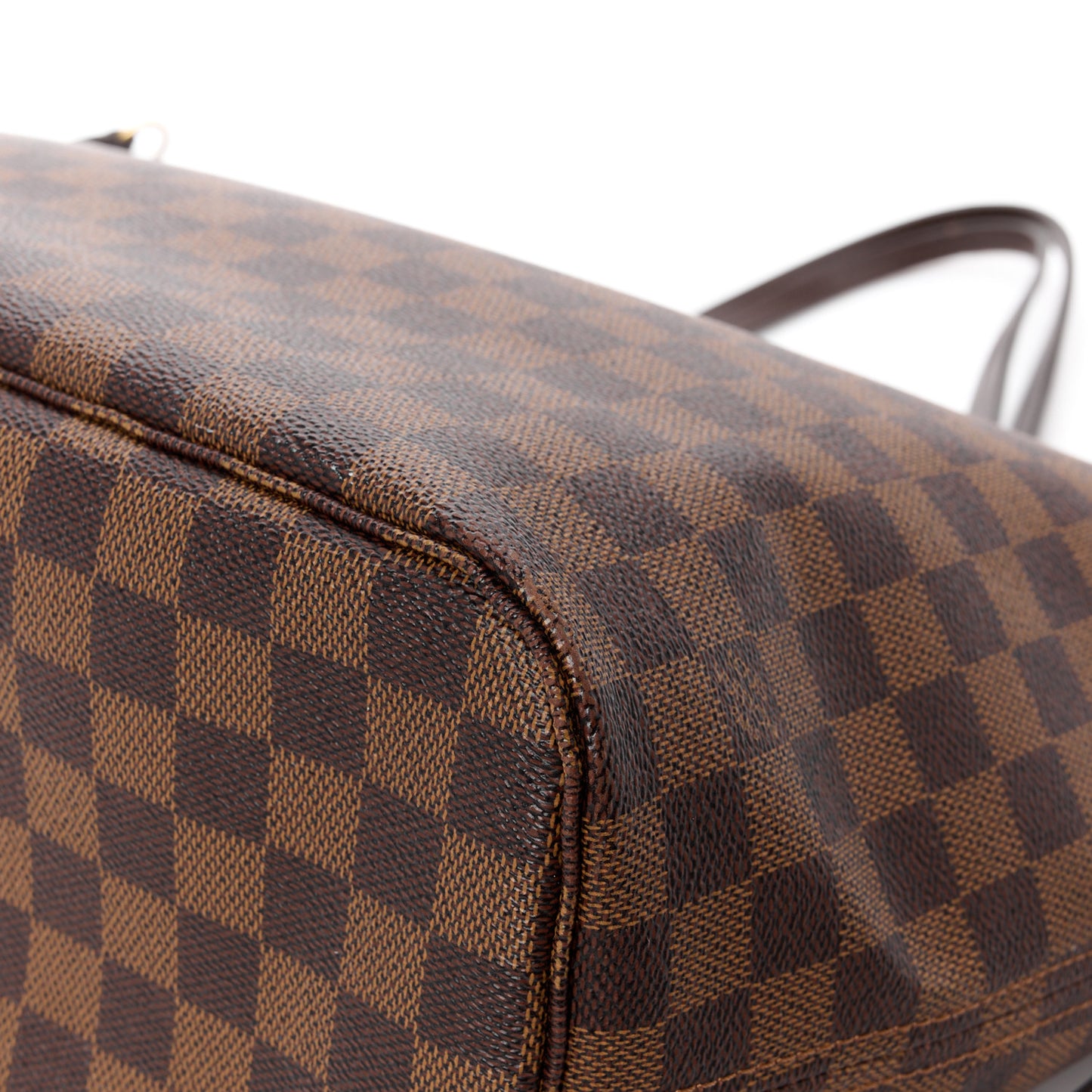 Damier Ebene Neo Neverfull MM Rose Ballerine