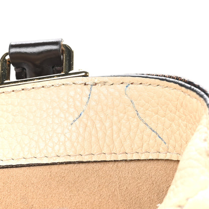 Louis Vuitton Damier Ebene Cuir Taurillon Brittany Creme 11 of 13