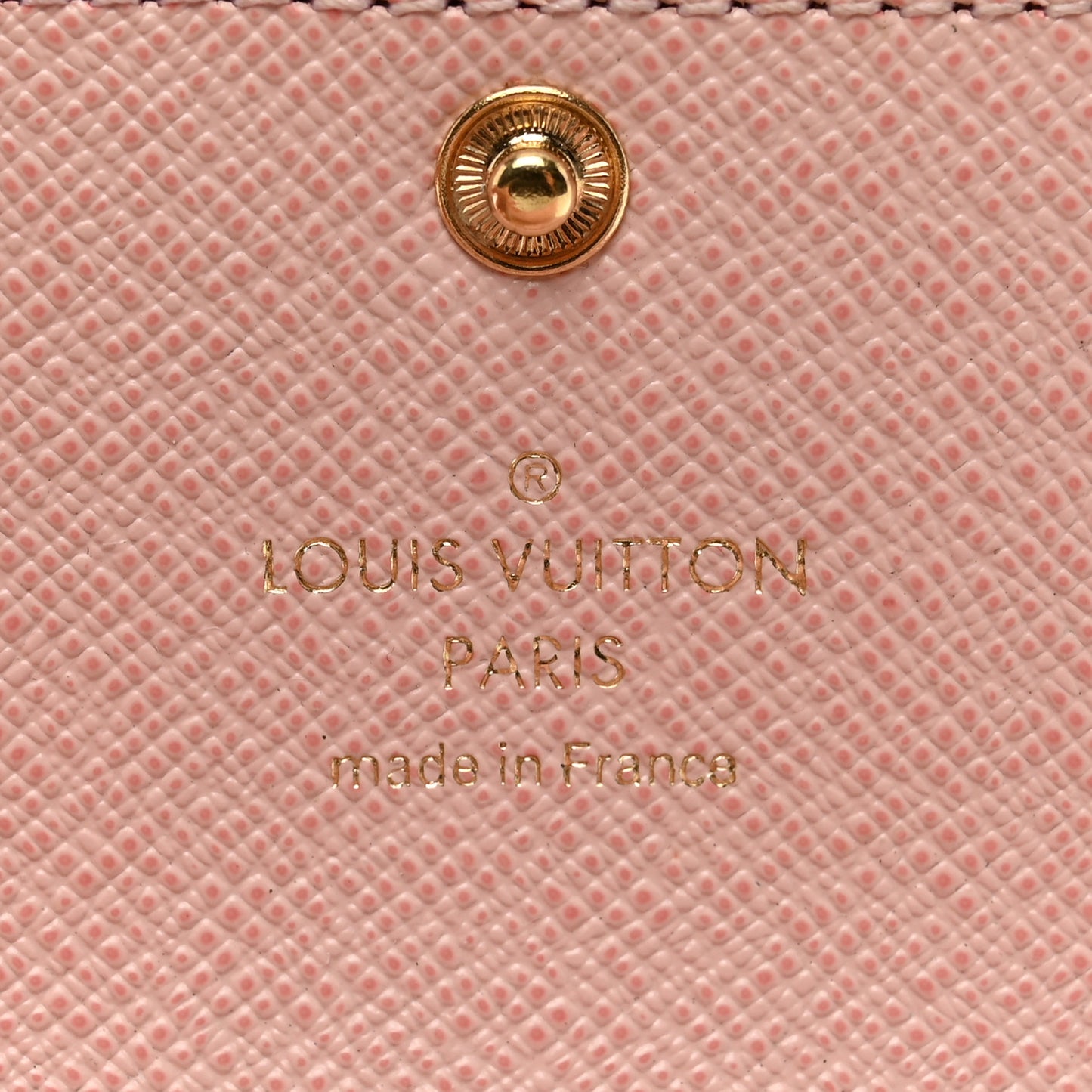 Damier Ebene Multicles 6 Key Holder Rose Ballerine