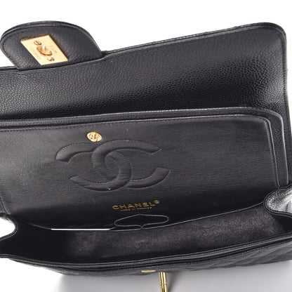 Chanel Caviar Quilted Medium Double Flap Black 6 of 9