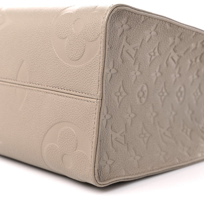 Louis Vuitton Empreinte Monogram Giant Onthego MM Tourterelle 8 of 8