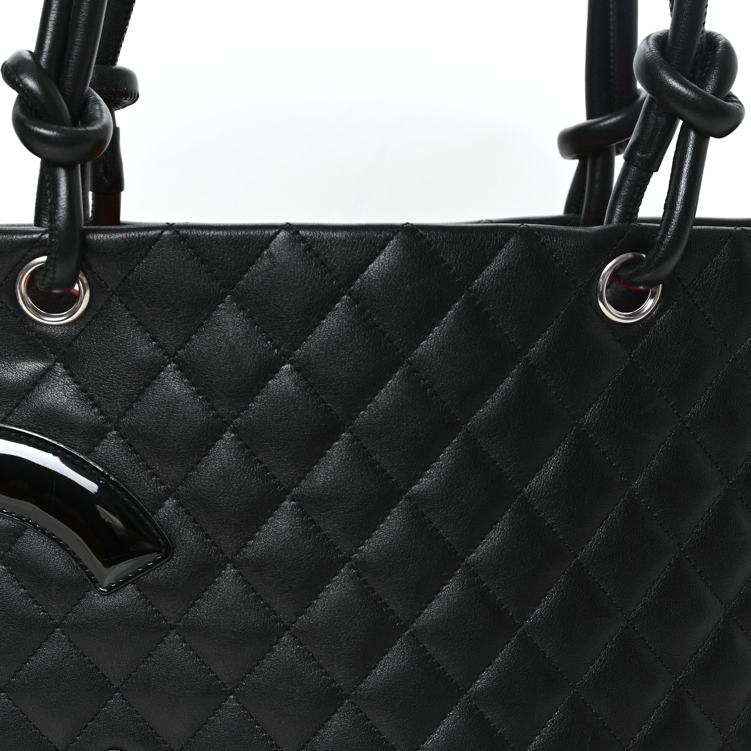 Chanel Calfskin Quilted Large Cambon Tote Black 8 of 10