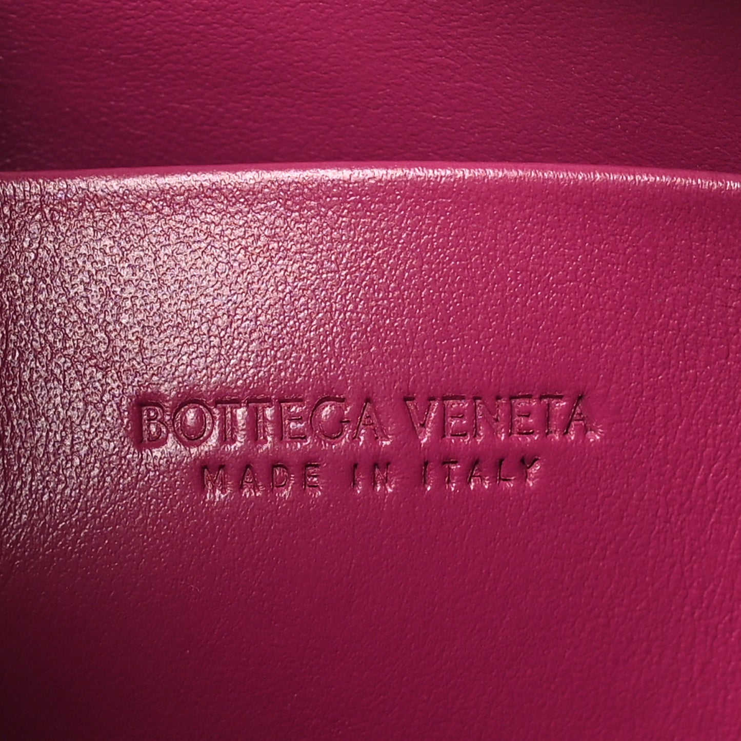 Nappa Intrecciato Mini Loop Camera Bag Cinnabar