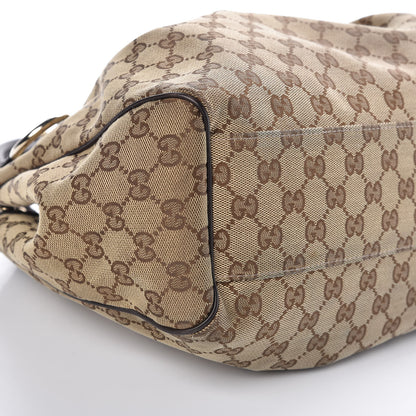 Gucci Monogram Medium Sukey Tote Dark Brown 14 of 16