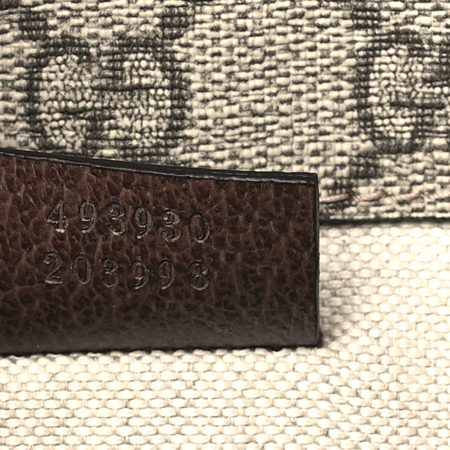 Gucci GG Supreme Monogram Neo Vintage Web Belt Bag Brown 7 of 10
