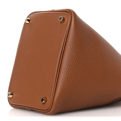 Hermes Taurillon Clemence Picotin Lock 18 PM Gold 10 of 12