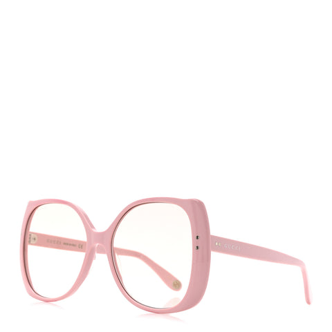 Acetate Oversize Square GG0472S Sunglasses Pink