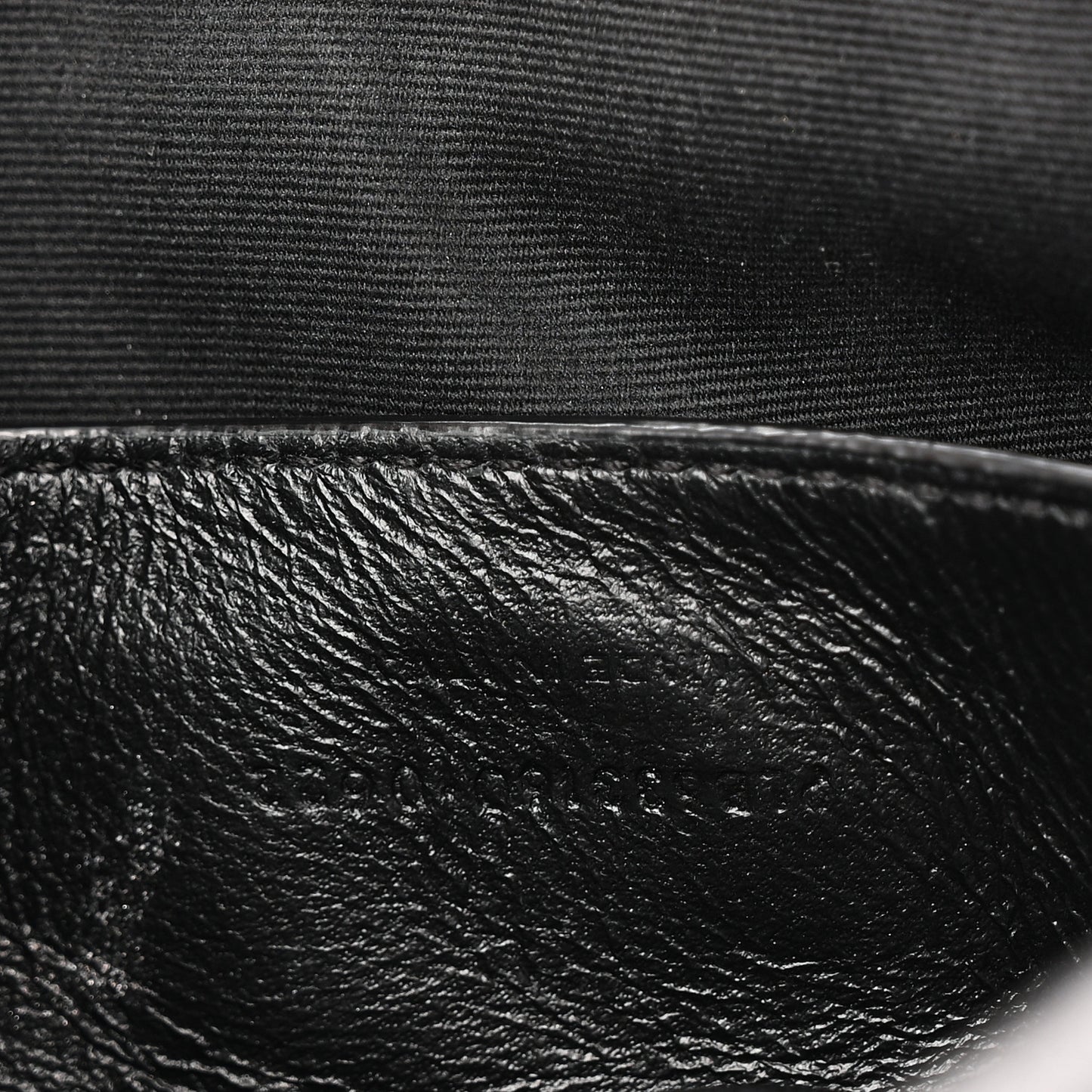Lambskin Matelasse Monogram Baby Niki Chain Satchel Black