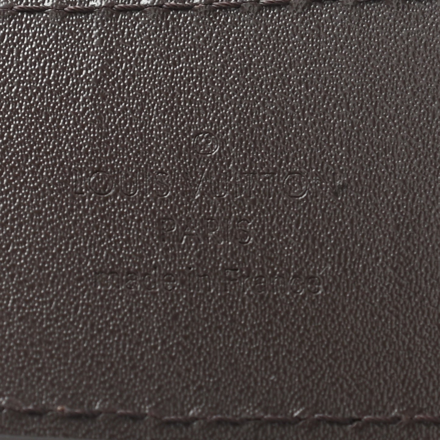 Damier Ebene 40mm LV Initiales Belt 85 34