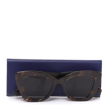Fendi Acetate F is Fendi FF 51mm Cat Eye Sunglasses 0327/S Tortoise Camouflage 7 of 7
