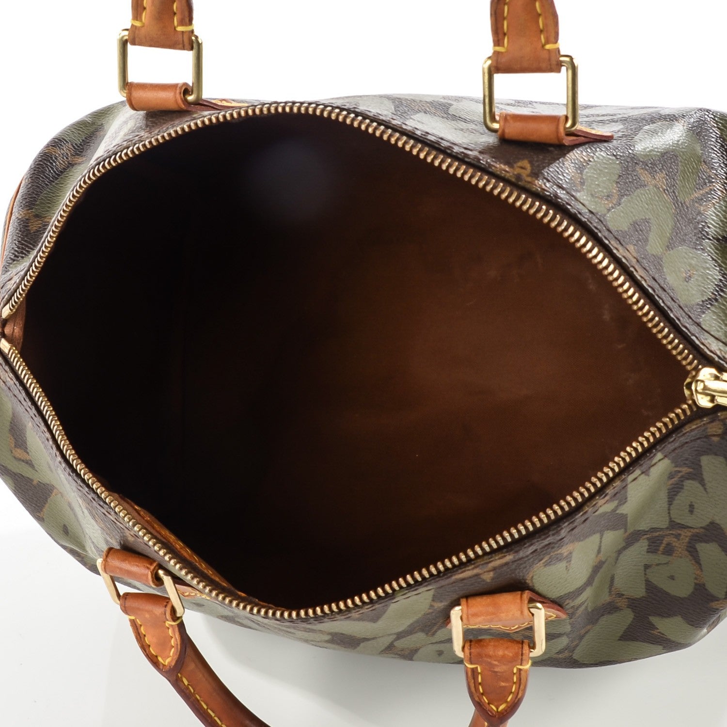 Louis Vuitton Monogram Graffiti Speedy 30 Kaki 7 of 7