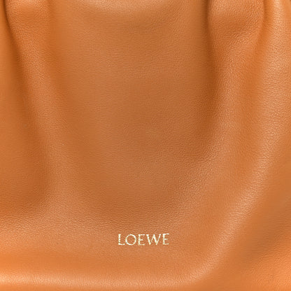 Loewe Calfskin Mini Flamenco Knot Clutch Warm Desert 8 of 10