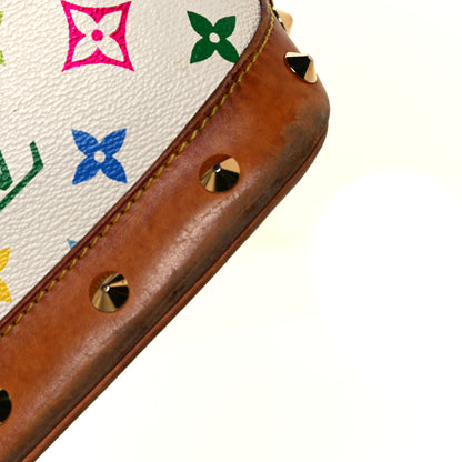 Louis Vuitton Monogram Multicolor Alma PM White 13 of 14