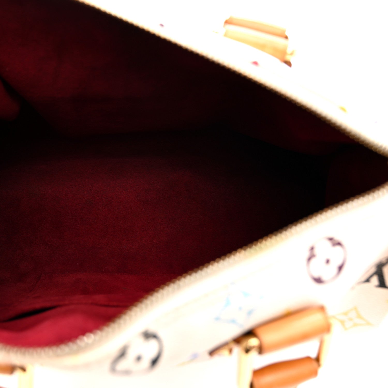 Louis Vuitton Monogram Multicolor Speedy 30 White 5 of 17