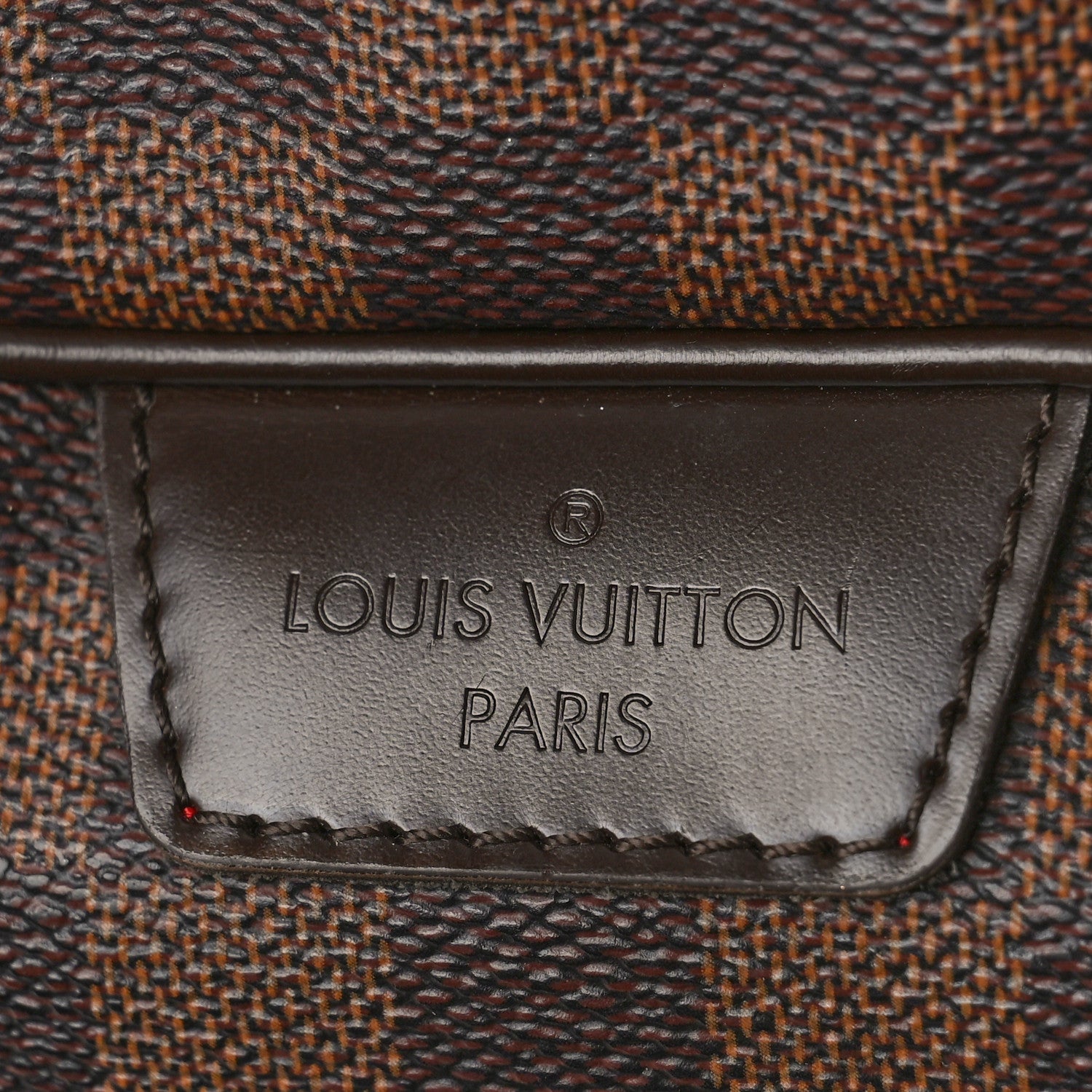 Louis Vuitton Damier Ebene Rivington GM 7 of 10