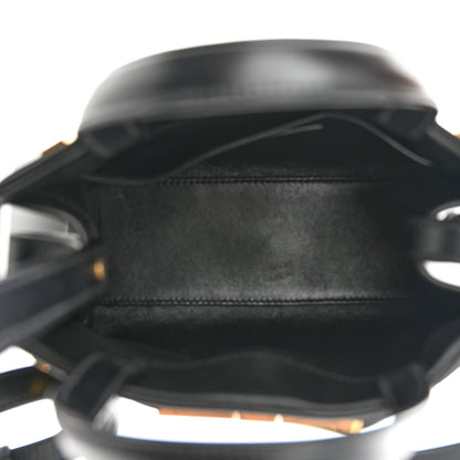 Saint Laurent Smooth Calfskin Manhattan Nano Shopper Tote Black 5 of 9