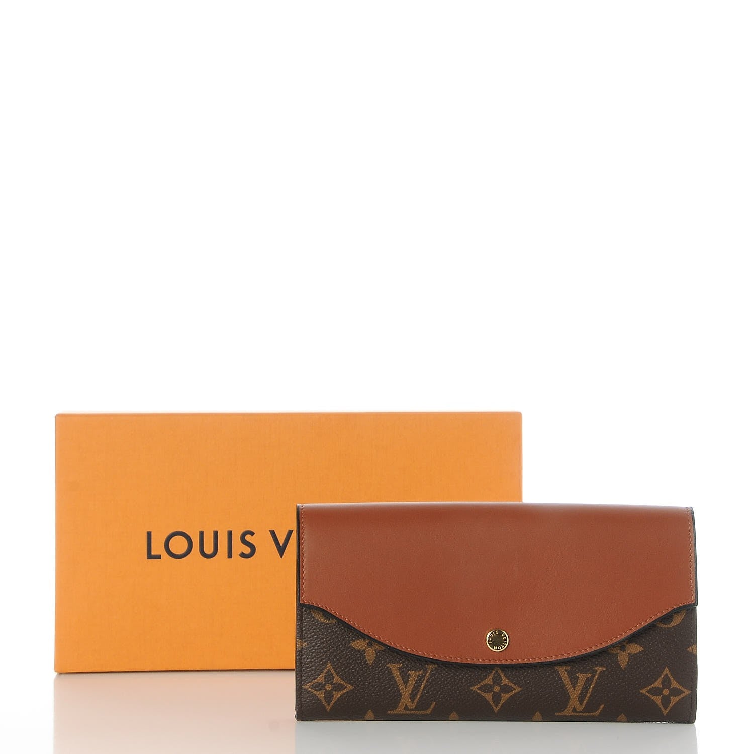 Louis Vuitton Monogram Sarah Tuileries Wallet Marron 8 of 8