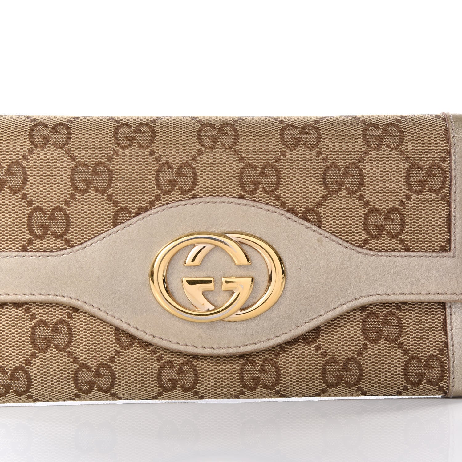Gucci Monogram Sukey Continental Wallet Champagne 9 of 12