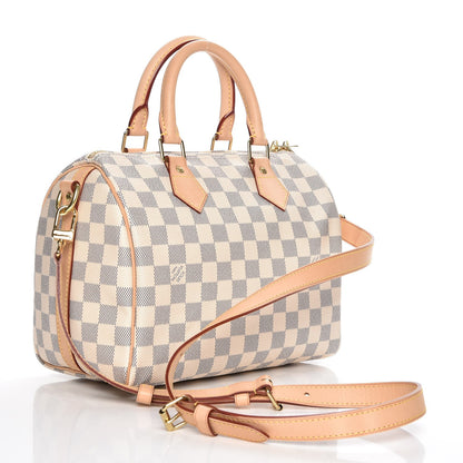 Louis Vuitton Damier Azur Speedy Bandouliere 25 4 of 8