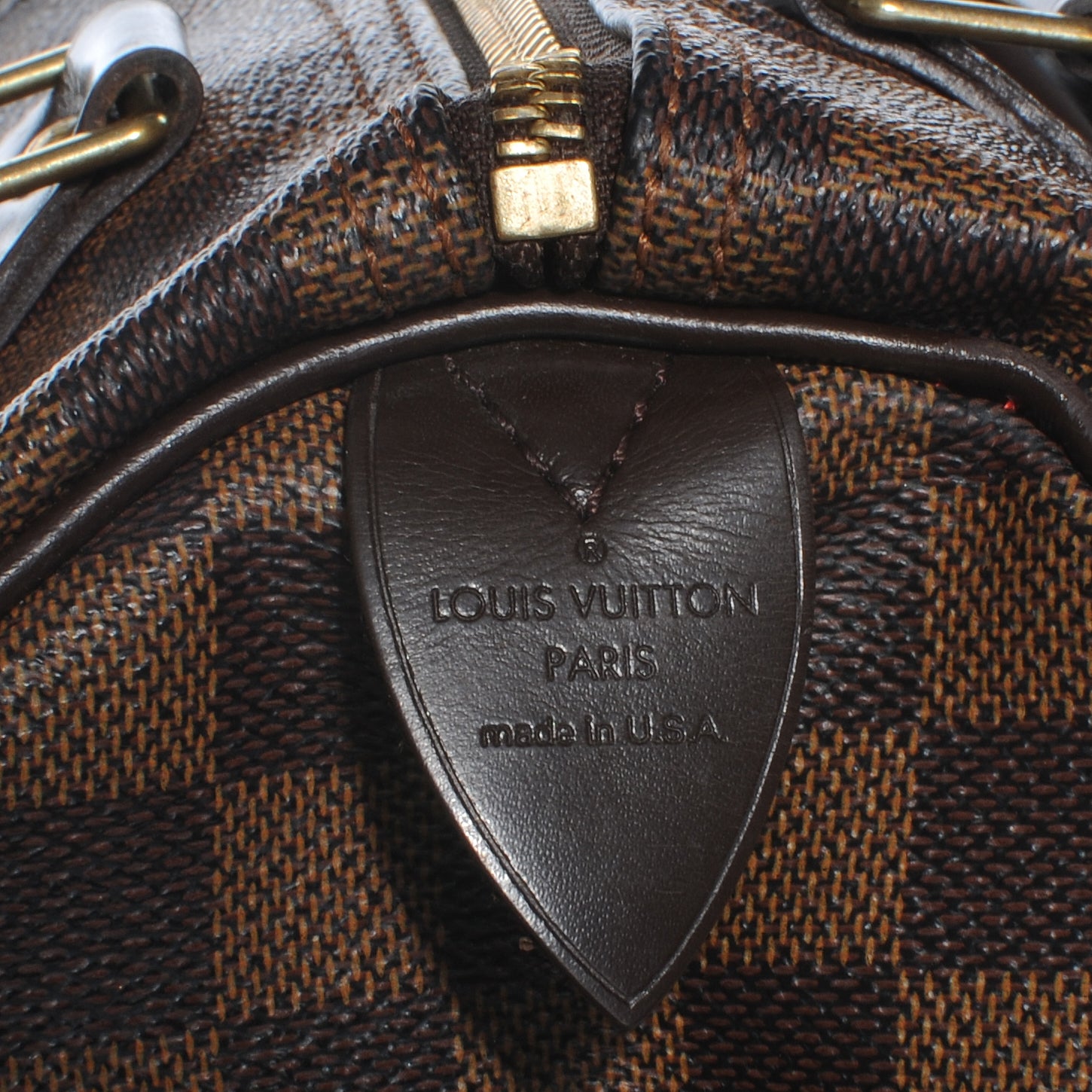 Louis Vuitton Damier Ebene Speedy 30 5 of 7