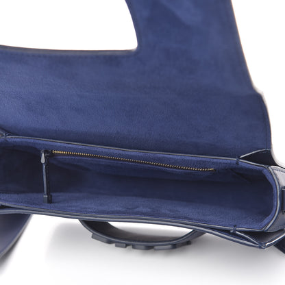 Christian Dior Ultra Matte Calfskin Dio(r)evolution Flap Bag Navy 5 of 12
