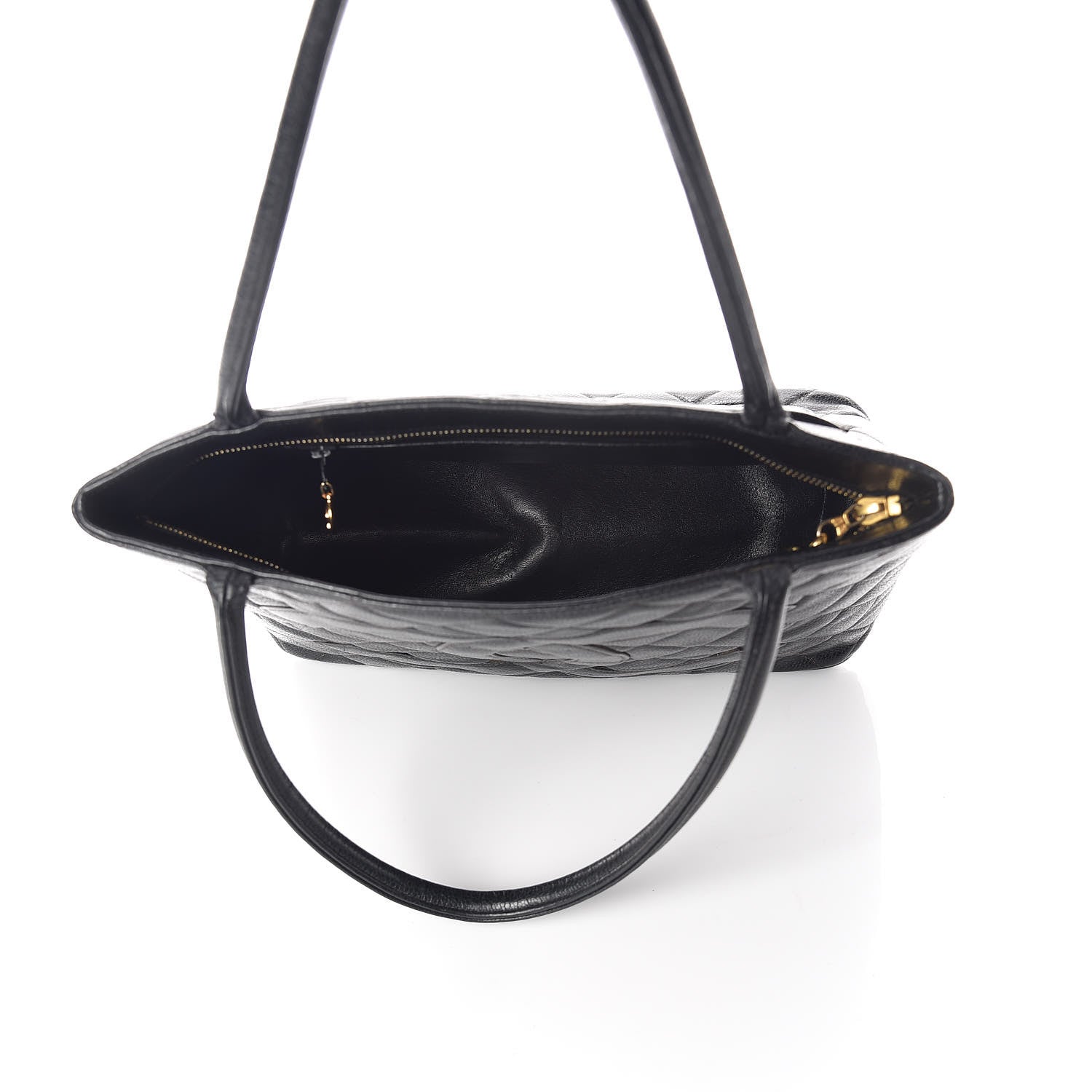 Chanel Caviar Quilted Medallion Tote Black 7 of 18